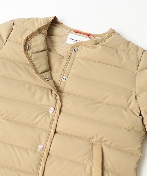 「Vincent et Mireille」 ダウンジャケット 34 ライトベージュ レディース_画像9