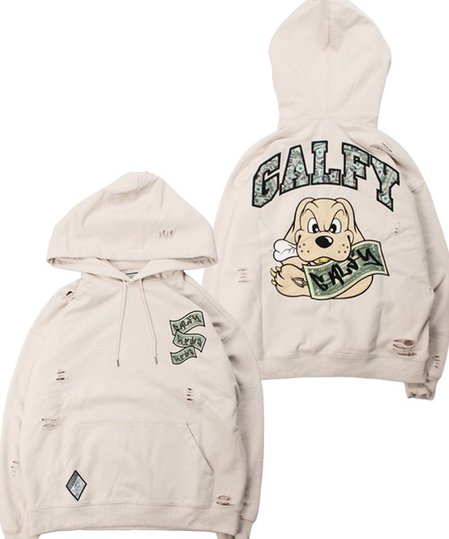GALFY（ガルフィー） パーカー 「GALFY/ガルフィー」お金大好き