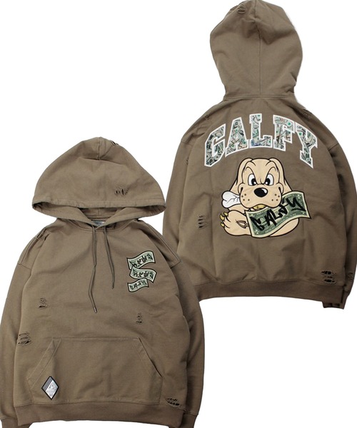 GALFY（ガルフィー） パーカー 「GALFY/ガルフィー」お金大好き