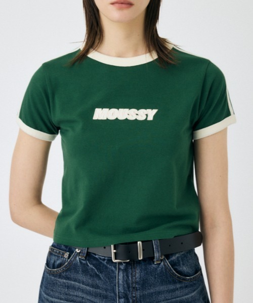 新品☆moussy マウジー レディース トップス Tシャツ MOUSSY tシャツ RETRO SPORTY Tシャツ レディース : ZOZOTOWN