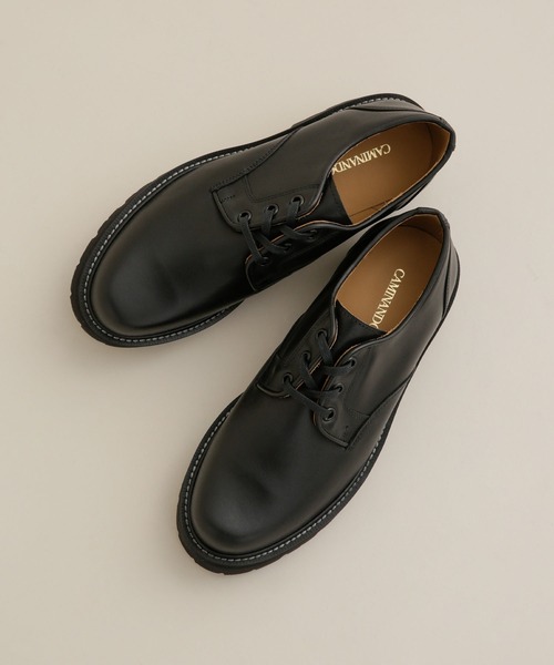 CAMINANDO/カミナンド　レースアップシューズ38 黒 CAMINANDO 「CAMINANDO」 シューズ 38 ブラック レディース