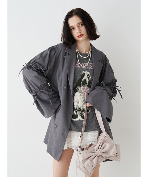 jouetie DOG ジャガードルーズニット セール】DOGジャガードルーズニット（ニット/セーター）｜jouetie