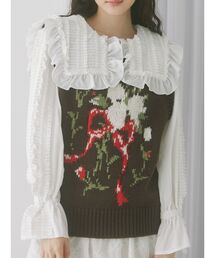 ベスト ジレ bouquet sweater vest レディース｜ZOZOTOWN Yahoo!店