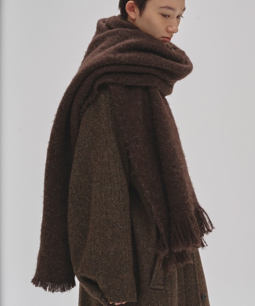 6 ストール マフラー 「6(ROKU)」カシミヤ ミニ ストール レディース