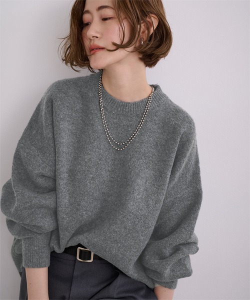 ur's（ユアーズ） ニット セーター ヤクライククルーネックニット