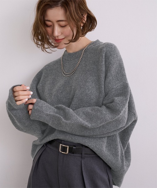 ur's（ユアーズ） ニット セーター ヤクライククルーネックニット