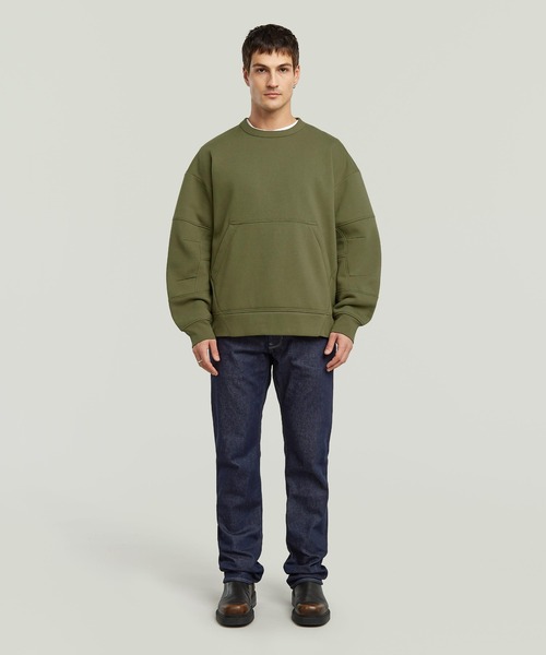 G-STAR RAW トレーナー スウェット Constructed Loose Sweater/立体