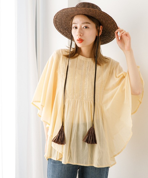 「URBAN RESEARCH Sonny Label」 ノースリーブブラウス FREE ベージュ レディース