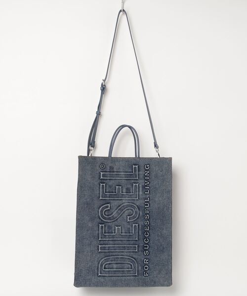 DIESEL 2way バッグ DIESEL 「DIESEL」 2WAYバッグ FREE インディゴブルー メンズ