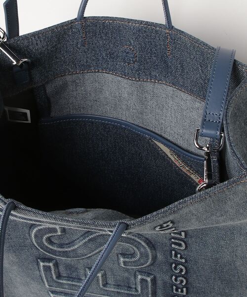 DIESEL 2way バッグ DIESEL - ディーゼル ハンドバッグ ショルダー 2WAY ロゴ レザー
