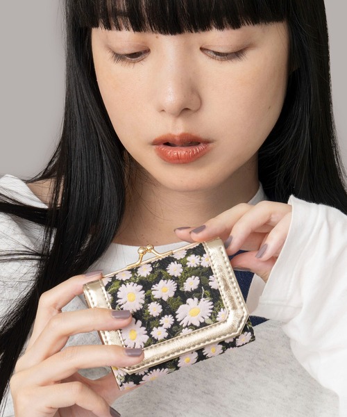 Casselini（キャセリーニ） ミニ 財布 ジャガードウォレット