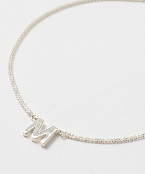 BEAMS BOY ブレスレット シルバー 925 イニシャル ブレス
