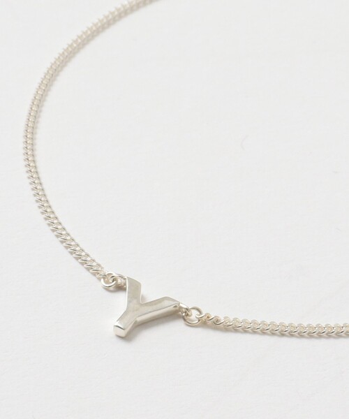 BEAMS BOY ブレスレット シルバー 925 イニシャル ブレス