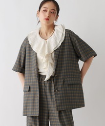 ジャケット テーラードジャケット ハーフスリーブルーズジャケット/セットアップ対応 レディース｜ZOZOTOWN Yahoo!店