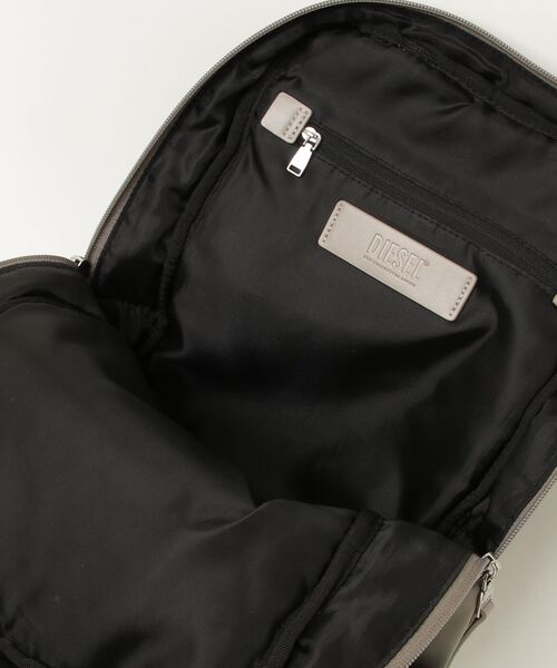 【美品】DIESEL デイパック ナイロン レザー ブラック 男女兼用 DIESEL リュックサック、デイパック｜バッグ｜ファッション