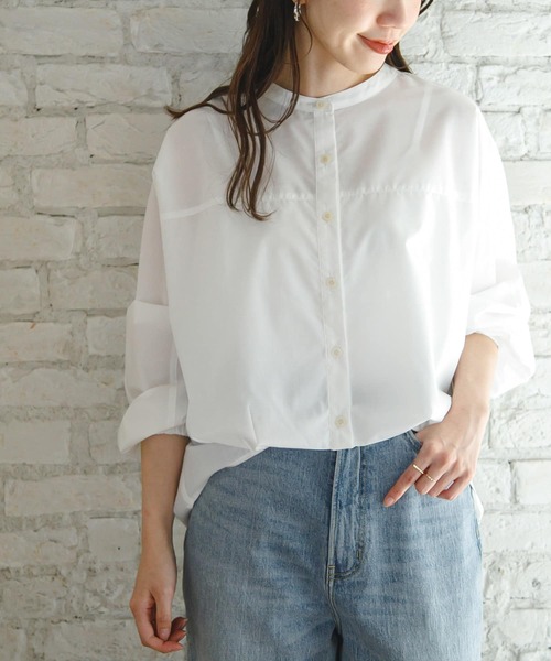 「URBAN RESEARCH Sonny Label」 長袖ブラウス FREE ホワイト レディース