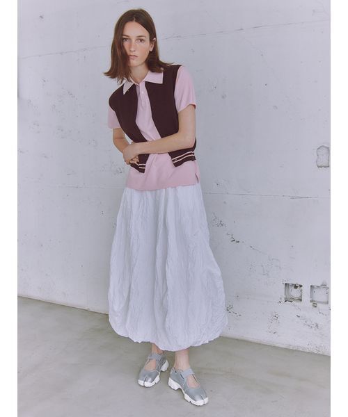 emmi スカート ワッシャーバルーンスカート : ZOZOTOWN Yahoo!店