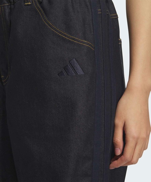 新品XS Adidas デニムパンツ レディース ブラック IT9405 新品XS Adidas デニムパンツ レディース ブラック IT9405