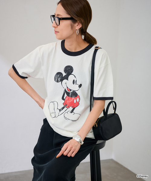 tシャツ JOHNBULL/ジョンブル 「MICKEY MOUSE」T レディース