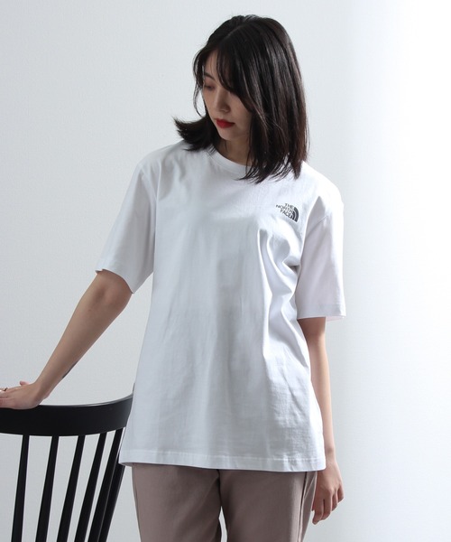 「THE NORTH FACE」 半袖Tシャツ L ホワイト メンズ