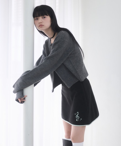 スカート mukcyen MINI SKIRT pleats mini skirt（プリーツミニスカート）（スカート）｜SENEE