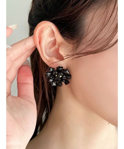 ピアス　No.5198 RESEXXY（リゼクシー） ピアス ビーズビックフラワーピアス レディース