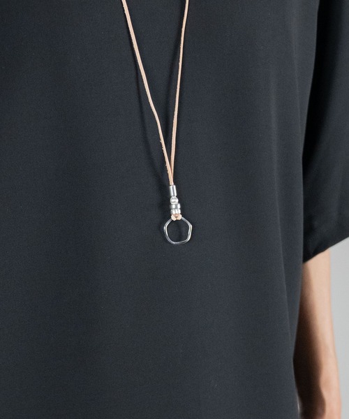 ネックレス SENTI SILVER RING NECKLACE メンズ レディースの画像
