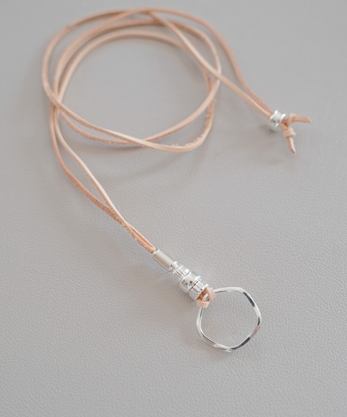ネックレス SENTI SILVER RING NECKLACE メンズ レディースの画像