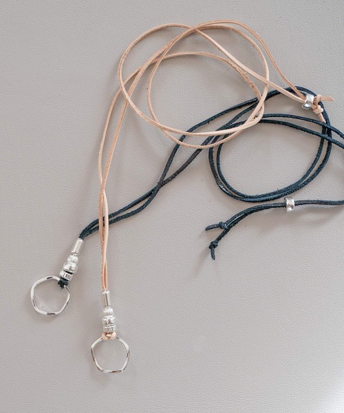 ネックレス SENTI SILVER RING NECKLACE メンズ レディースの画像