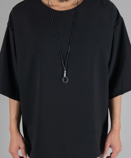 ネックレス SENTI SILVER RING NECKLACE メンズ レディースの画像