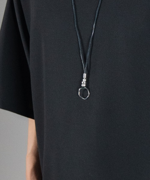 ネックレス SENTI SILVER RING NECKLACE メンズ レディースの画像