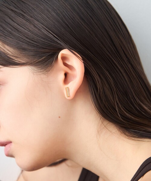 ete 18k ピアス ete ピアス 「先行予約」「カラーリスト」 ビジュー