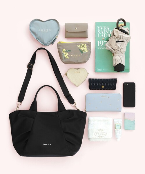 TOCCA（トッカ） トートバッグ RIBBON KNOT NYLONBAG ナイロントート