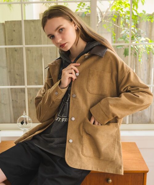 RETROGIRL（レトロガール） コート アウター コーデュロイカバーオール