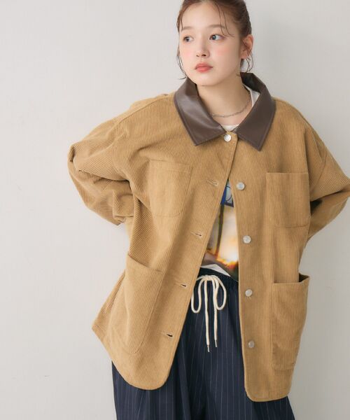 RETROGIRL（レトロガール） コート アウター コーデュロイカバーオール