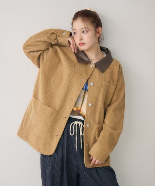 RETROGIRL（レトロガール） コート アウター コーデュロイカバーオール