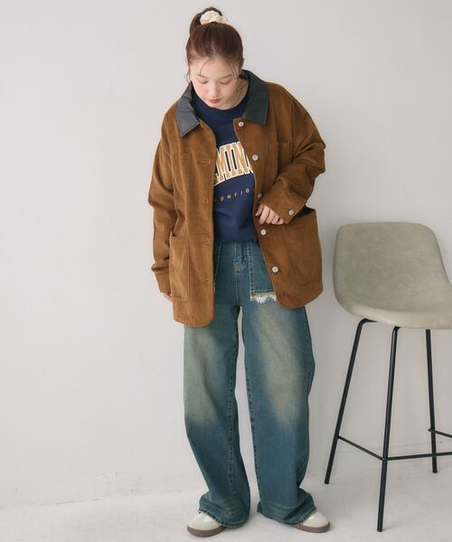 RETROGIRL（レトロガール） コート アウター コーデュロイカバーオール