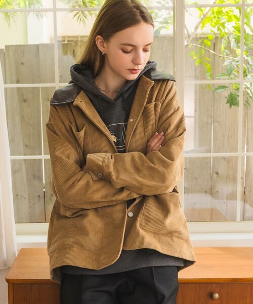 RETROGIRL（レトロガール） コート アウター コーデュロイカバーオール