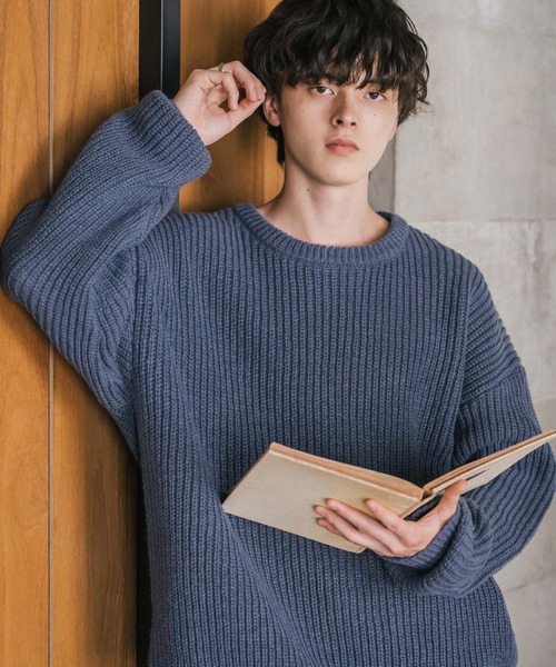 Rocky Monroe（ロッキーモンロー） セーター ニット オーバーサイズ畦