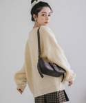 セーター ニット 新色追加 オーバーサイズ畦編...の詳細画像3