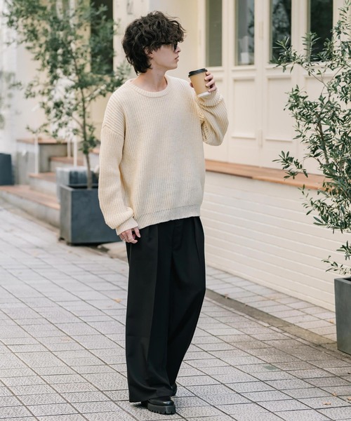 ニット セーター Rocky Monroe（ロッキーモンロー） セーター ニット 新色追加 オーバー