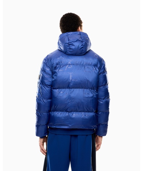 EA7 コート ジャケット 「エンポリオ アルマーニ EA7」フード付きパ