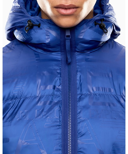 EA7 ダウンジャケット ダウン 「エンポリオ アルマーニ EA7」フード