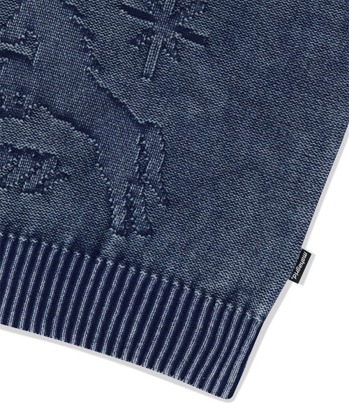 トレーナー スウェット mahagrid/マハグリッド」PIGMENT FLAG KNIT SWT/ピグメントフラッグニットスェット_22