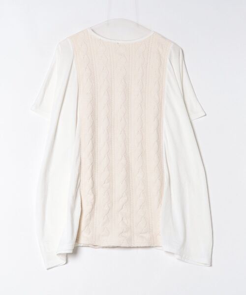 「FRAPBOIS」 半袖カットソー 1 ホワイト レディース_画像2