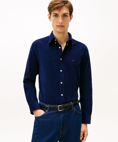 TOMMY HILFIGER（トミー・ヒルフィガー） シャツ ソリッドコーデュロイ