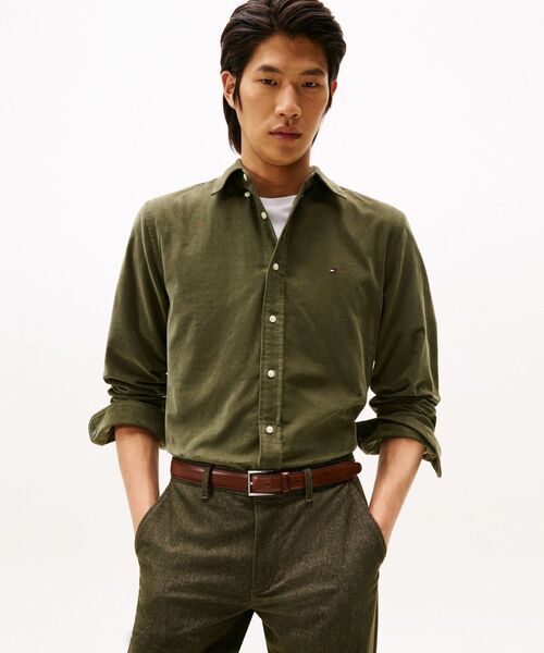 MHL. コーデュロイシャツ TOMMY HILFIGER（トミー・ヒルフィガー） シャツ ソリッドコーデュロイ