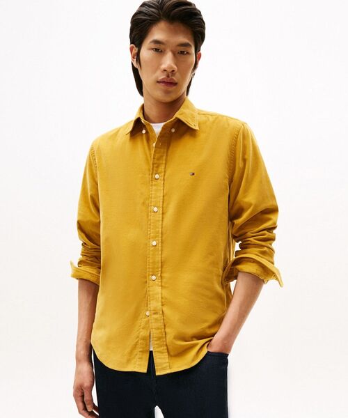 TOMMY HILFIGER（トミー・ヒルフィガー） シャツ ソリッドコーデュロイ