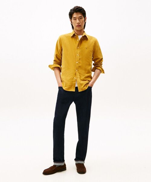 TOMMY HILFIGER（トミー・ヒルフィガー） シャツ ソリッドコーデュロイ