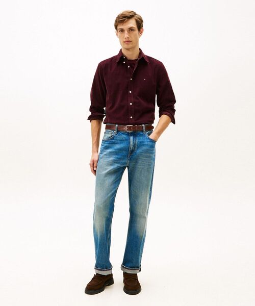 TOMMY HILFIGER（トミー・ヒルフィガー） シャツ ソリッドコーデュロイ